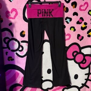 PINK Vs fold over yoga pants 🩷